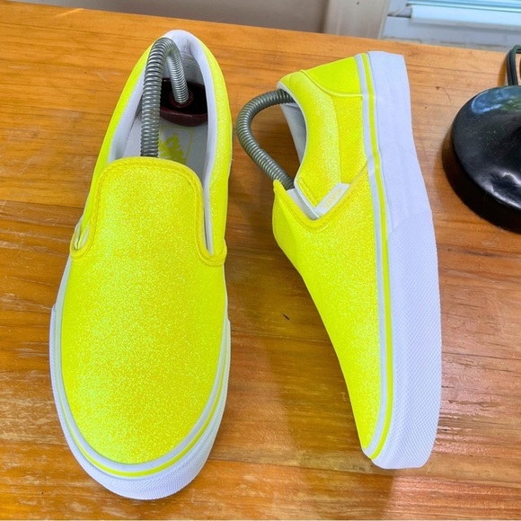 Vans Classic Júnior Slip-On Neon Glitter - Picture 3 of 15